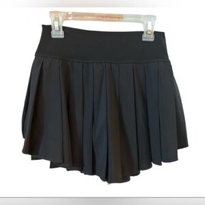 Aerie Offline Black Skater Skirt Small